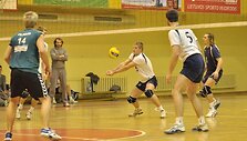 Lietuvos vyrų tinklinio čempionato rungtynių &bdquo;Flamingo Volley/SM Tauras&ldquo; &ndash; &bdquo;Ąžuolas&ldquo; akimirka