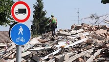 Rovereto miestelį supurtė galingas žemės drebėjimas.
