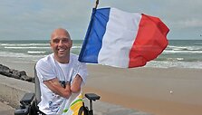 Philippe'as Croizonas nuplaukė i&scaron; Papua Naujosios Gvinėjos į Indoneziją