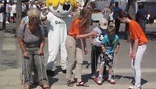 Vasaros slidės - i&scaron;bandyti knieti tiek mažiems tiek dideliems