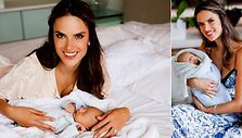 Alessandra Ambrosio su sūneliu