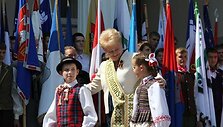 Prezidentė Anyk&scaron;čiuose