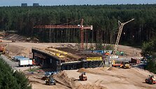 Gatvės viaduko statyba