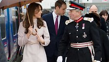 Princas Williamas su žmona Catherine Kembridže