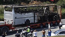 Teroro i&scaron;puolis Burgaso kurorte 