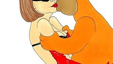 Homeris Simpsonas ir Anna Wintour &ndash; italų menininko komikse