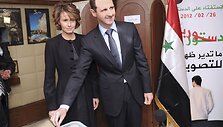 Asma al Assad ir Basharas al Assadas