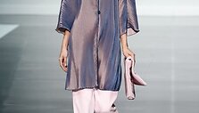 Kotryna Lipkevičiūtė &bdquo;Emporio Armani&ldquo; kolekcijos pristatyme