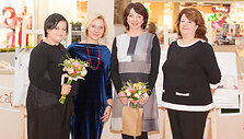 Dalia Ibelhauptaitė, onkopsichologė E.Urbutienė, Daiva Tamo&scaron;iūnaitė, &bdquo;GlaxoSmithKline&ldquo; komunikacijų vadovė S.Navasinskienė