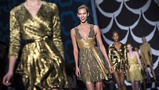 Karlie Kloss Diane von Furstenberg kolekcijos pristatyme