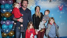 Tori Spelling ir Deano McDermotto sūnus Liamas &scaron;venčia septintąjį gimtadienį