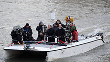 Danielis Craigas ir Rory Kinnearas juostos &bdquo;Spectre&ldquo; filmavime