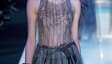 Kristina Petro&scaron;iūtė &bdquo;Giorgio Armani&ldquo; kolekcijos pristatyme