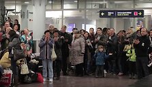 I&scaron; Egipto grįžtančių lietuvių sutiktuvės