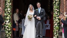 Belgijos princesės Alix de Ligne ir grafo Guillaume'o de Dampierre'o vestuvės
