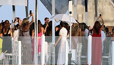 Renee Sutton ir Elioto Coheno vestuvės Italijoje