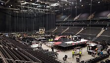 &bdquo;Žalgirio&ldquo; arena ruo&scaron;iama &bdquo;Queen&ldquo; koncertui