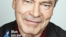 Socialinio projekto &bdquo;I&scaron;saugokime vyrus&ldquo; plakatas (Rimantas Bagdzevičius)
