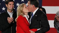 Mittas Romney su žmona Ann