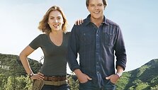 Filmo &bdquo;Mes nusipirkome zoologijos sodą&ldquo; aktoriai Scarlett Johansson ir Mattas Damonas