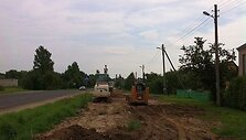 Raudondvaryje klojami vandentiekio ir kanalizacijos tinklai.