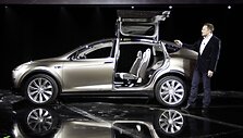 &bdquo;Tesla Model X&ldquo; pristatymas