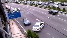 Ne itin pavykęs bėgimas nuo policijos