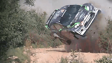 Keno Blocko avarija Portugalijos WRC ralio bandomajame važiavime