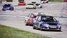 &bdquo;Fast Lap Race&ldquo; lenktynių akimirka