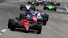 &bdquo;IndyCar&ldquo; lenktynių Teksase kvalifikacijos akimirka
