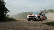 Akimirka i&scaron; Latgalės ralio
