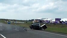 Žilvino Daugėlos &bdquo;Mercedes-Benz W124&ldquo; avarija