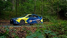 Roko Kvaraciejaus ir Mariaus Samuolio &bdquo;Mitsubishi Lancer Evolution X&ldquo;