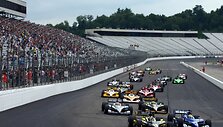 &bdquo;Indycar&ldquo; lenktynės Naujajame Hemp&scaron;yre