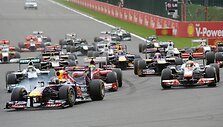 F-1 Belgijos GP startas
