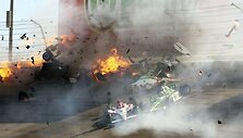 Tragi&scaron;ka avarija &bdquo;IndyCar&ldquo; lenktynėse Las Vegase