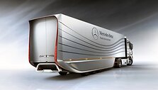 Aerodinami&scaron;kas &bdquo;Mercedes-Benz&ldquo; vilkikas