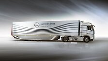 Aerodinami&scaron;kas &bdquo;Mercedes-Benz&ldquo; vilkikas