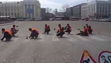 Rusijoje naikinama pėsčiųjų perėja