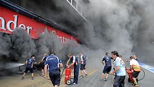 Degantis &bdquo;WIlliams&ldquo; komandos garažas