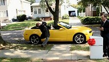 &bdquo;Chevrolet Camaro&ldquo; reklamos akimirka