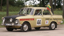 Kelionei skirtas &bdquo;Moskvitch&ldquo;