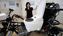 &bdquo;Toilet Bike Neo&ldquo; i&scaron;matomis varomas motociklas