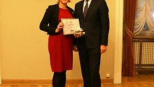 &bdquo;Avis&ldquo; atstovė Sonata Dambrauskienė atsiima apdovanojimą