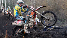 Motociklų &bdquo;Cross country&ldquo; varžybos Biržų raj., Paąžuolės žvyro karjere