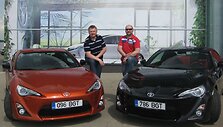Mindaugas Grinius ir Dainius Leonavičius pasirengę atgaivinti įspūdžius su naująja &bdquo;Toyota GT 86&ldquo;