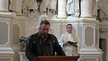 Vilniaus evangelikų liuteronų bažnyčioje palaiminta Lietuvos motociklistų klubo vėliava
