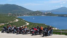 Motociklininkai su &bdquo;Harley-Davidson&ldquo;