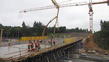 Viadukas vir&scaron; Žirnių gatvės