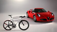 &bdquo;Alfa Romeo&ldquo; dviratis 4C